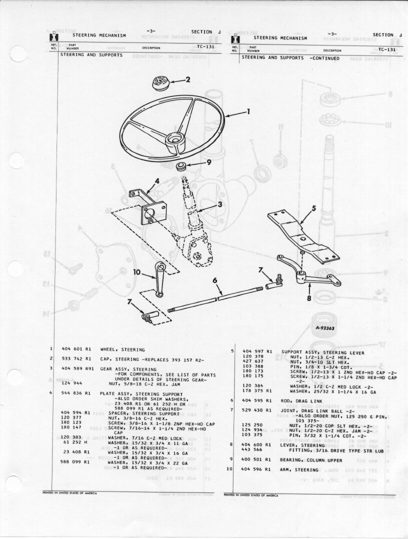 Steering Mechanism